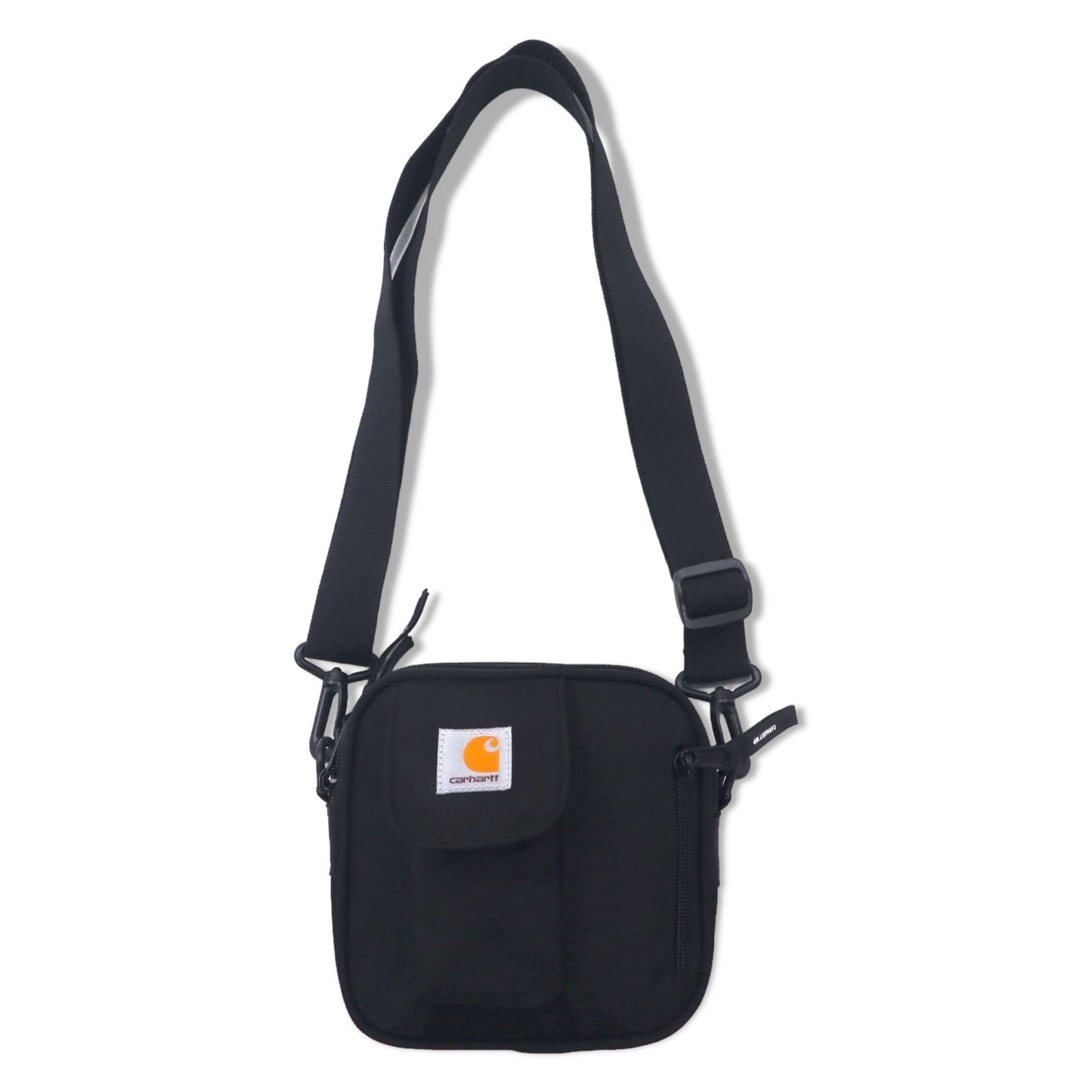 CARHARTT WIP エッセンシャルバッグ ショルダーバッグ スモール ブラック ポリエステル ESSENTIALS BAG SMALL