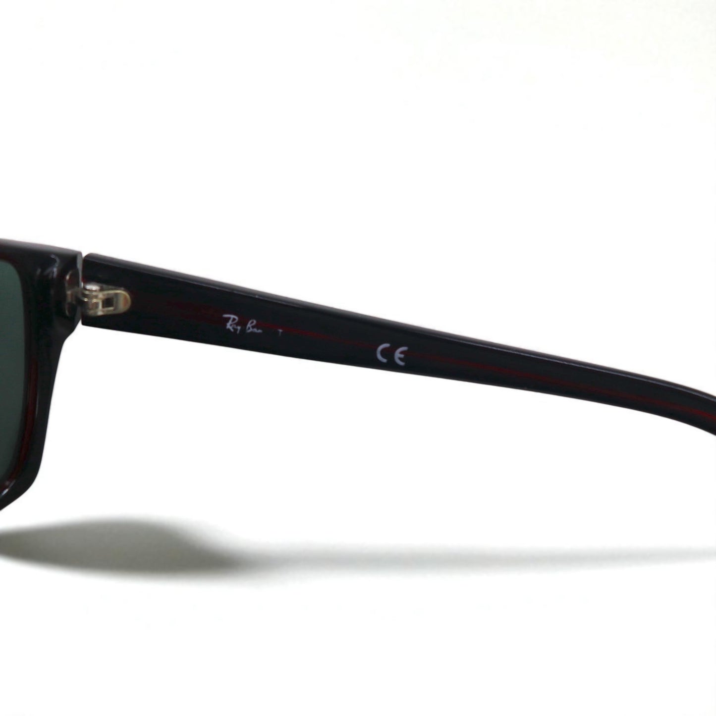 Ray-Ban Big Frame Square Sunglasses, Bordeaux, Plastic, RB2161