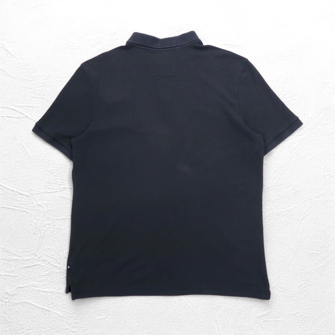 NAUTICA Classic Fit Polo Shirt 2XL Classic Fit Black Pique One Point Logo Embroidery