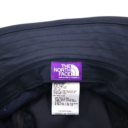 THE NORTH FACE PURPLE LABEL Stretch Twill Field Bucket Hat, Navy Cotton, NN8053N