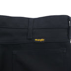 Wrangler 90年代 USA製 ランチャー ドレス ジーンズ デニムパンツ L ブラック ポリエステル 82BK