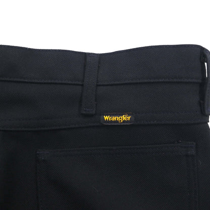 Wrangler 90s USA Made Wrangler Dress Jeans Denim Pants, Size L, Black Polyester, 82BK