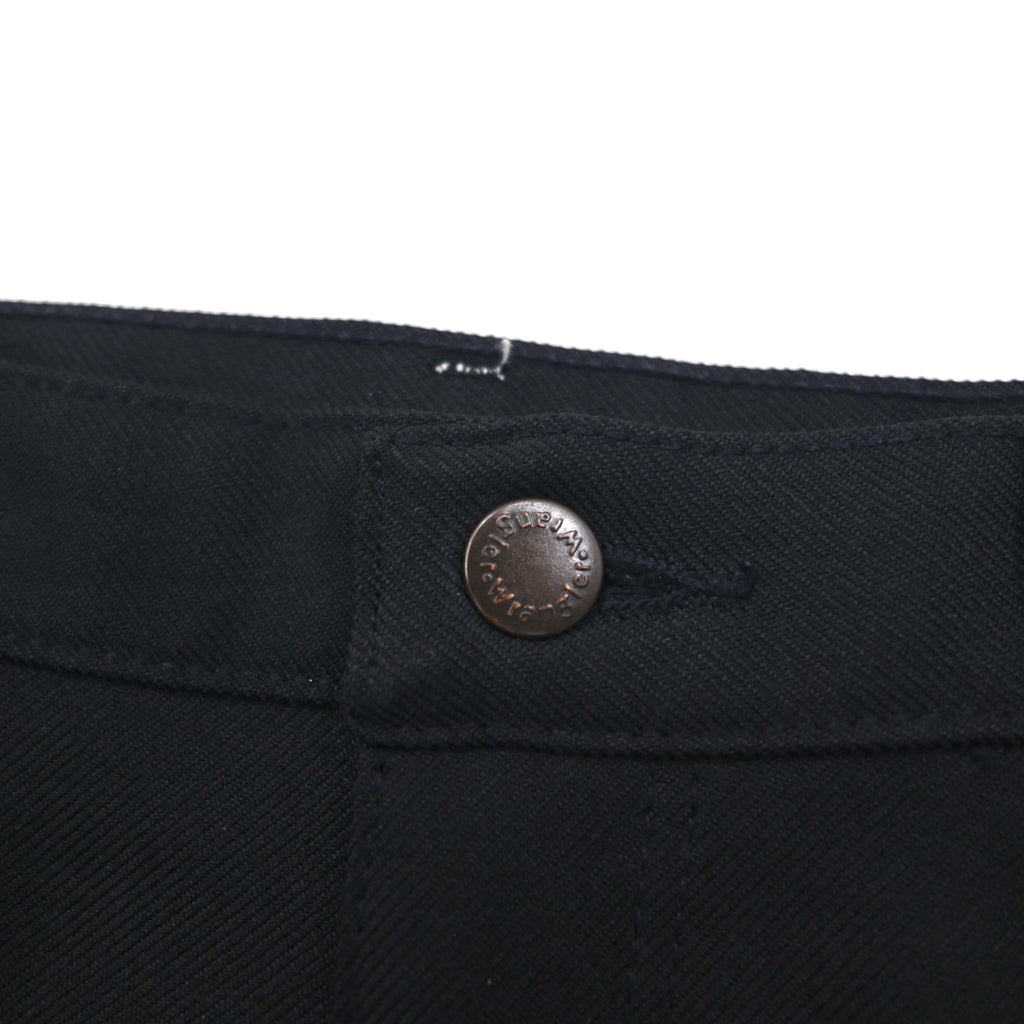 Wrangler 90年代 USA製 ランチャー ドレス ジーンズ デニムパンツ L ブラック ポリエステル 82BK
