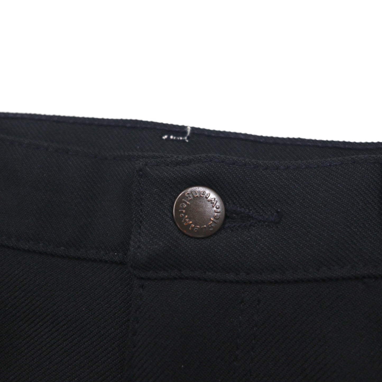 Wrangler 90s USA Made Wrangler Dress Jeans Denim Pants, Size L, Black Polyester, 82BK