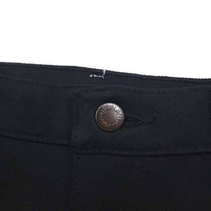 Wrangler 90s USA Made Wrangler Dress Jeans Denim Pants, Size L, Black Polyester, 82BK