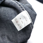 HARLEY DAVIDSON デニム カバーオール L インディゴ ブルー コットン ワッペン