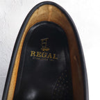 REGAL Horsebit Loafers 26.5cm Black Leather Cowhide Y064
