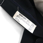 Wrangler 90年代 USA製 ランチャー ドレス ジーンズ デニムパンツ L ブラック ポリエステル 82BK