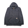 Carhartt Rain Defender Paxton Heavyweight Hooded Zip-Front Sweatshirt, XL, Gray, Fleece-Lined, 100614