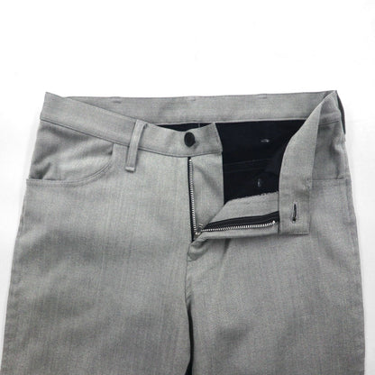 Y's (Yohji Yamamoto) Two-Tone Wool Jogger Pants with Ribbed Hems, Size Small, YP-P05-104, Made in Japan
