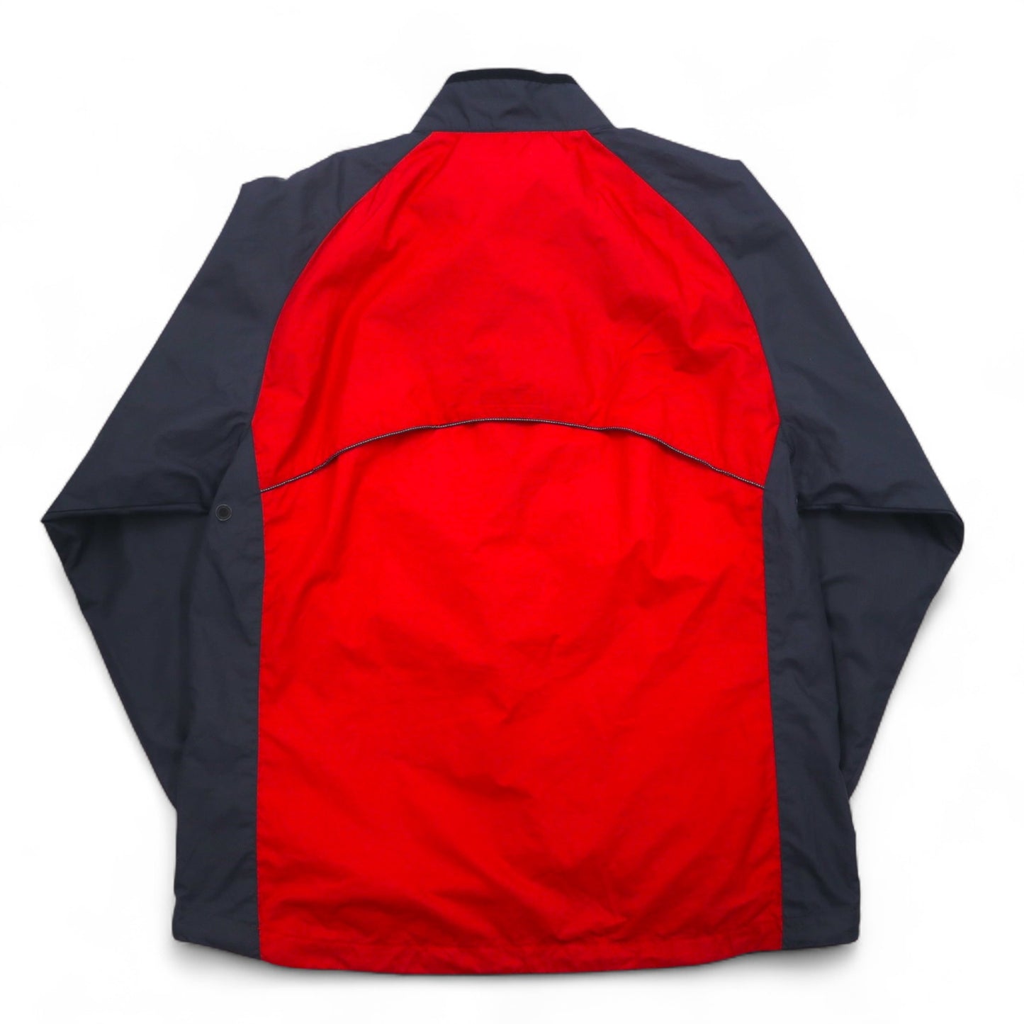 NIKE 00s ​​Half-Zip Nylon Jacket Jersey L Red Polyester Drawcord