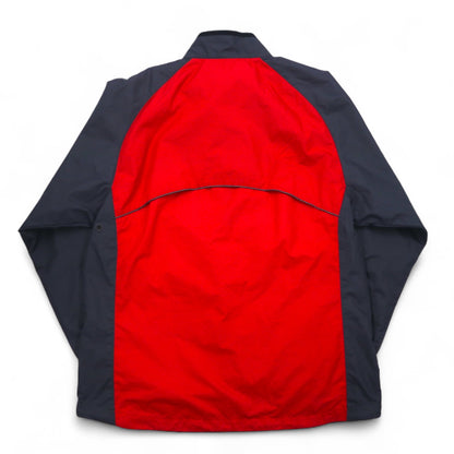NIKE 00s ​​Half-Zip Nylon Jacket Jersey L Red Polyester Drawcord