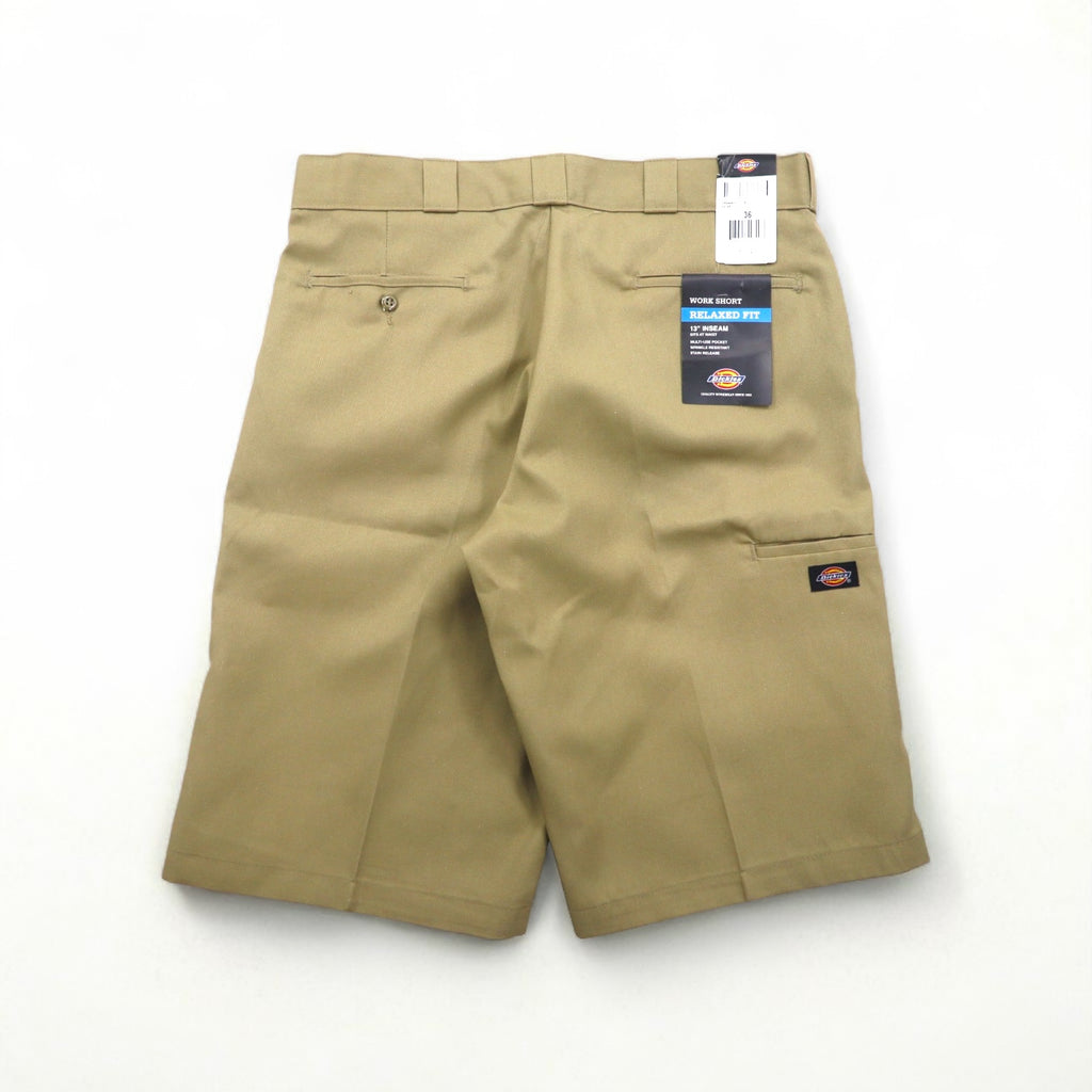 Dickies リラックスフィット RELAXED FIT T/Cツイル ショート ワークパンツ ハーフパンツ L ベージュ WR640 未使用品