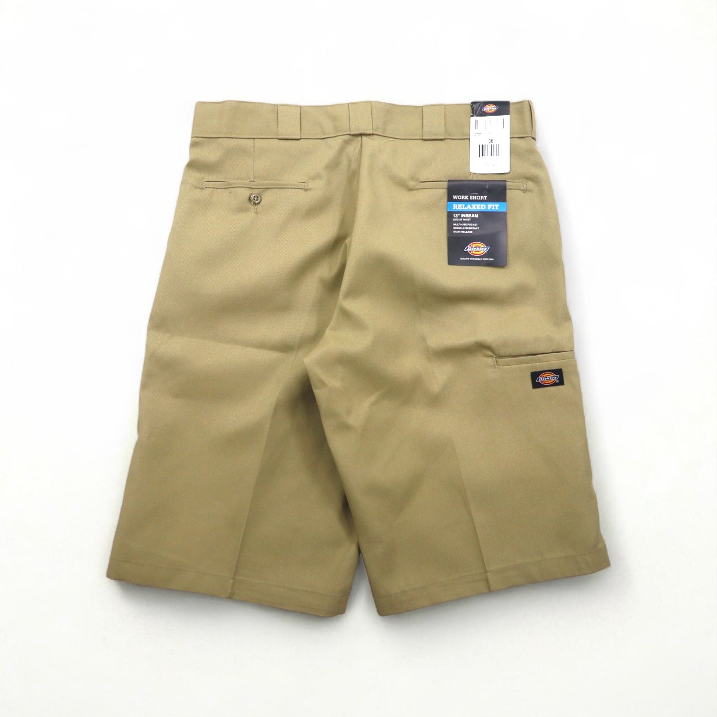 Dickies リラックスフィット RELAXED FIT T/Cツイル ショート ワークパンツ ハーフパンツ L ベージュ WR640 未使用品