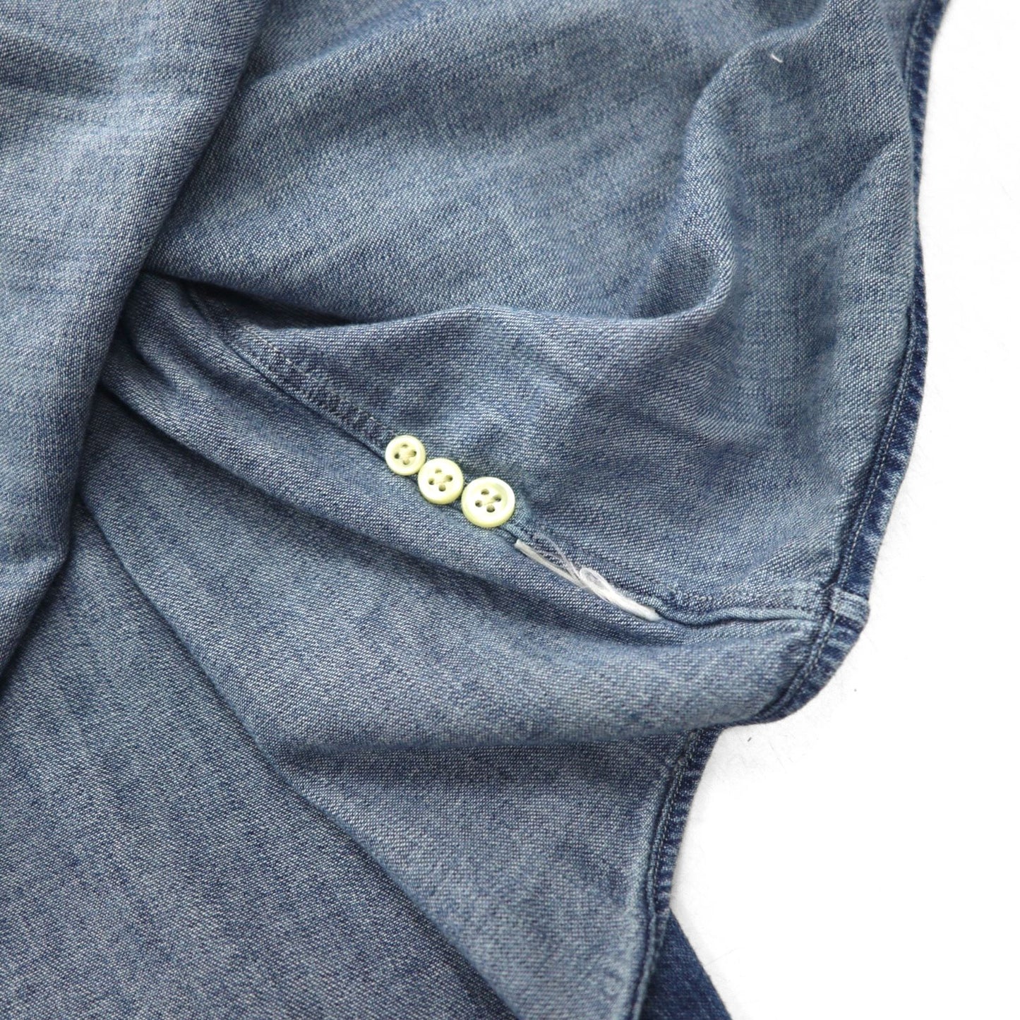 Ralph Lauren デニム ボタンダウン シャツ 2XL CLASSIC FIT インディゴ スモールポニー刺繡