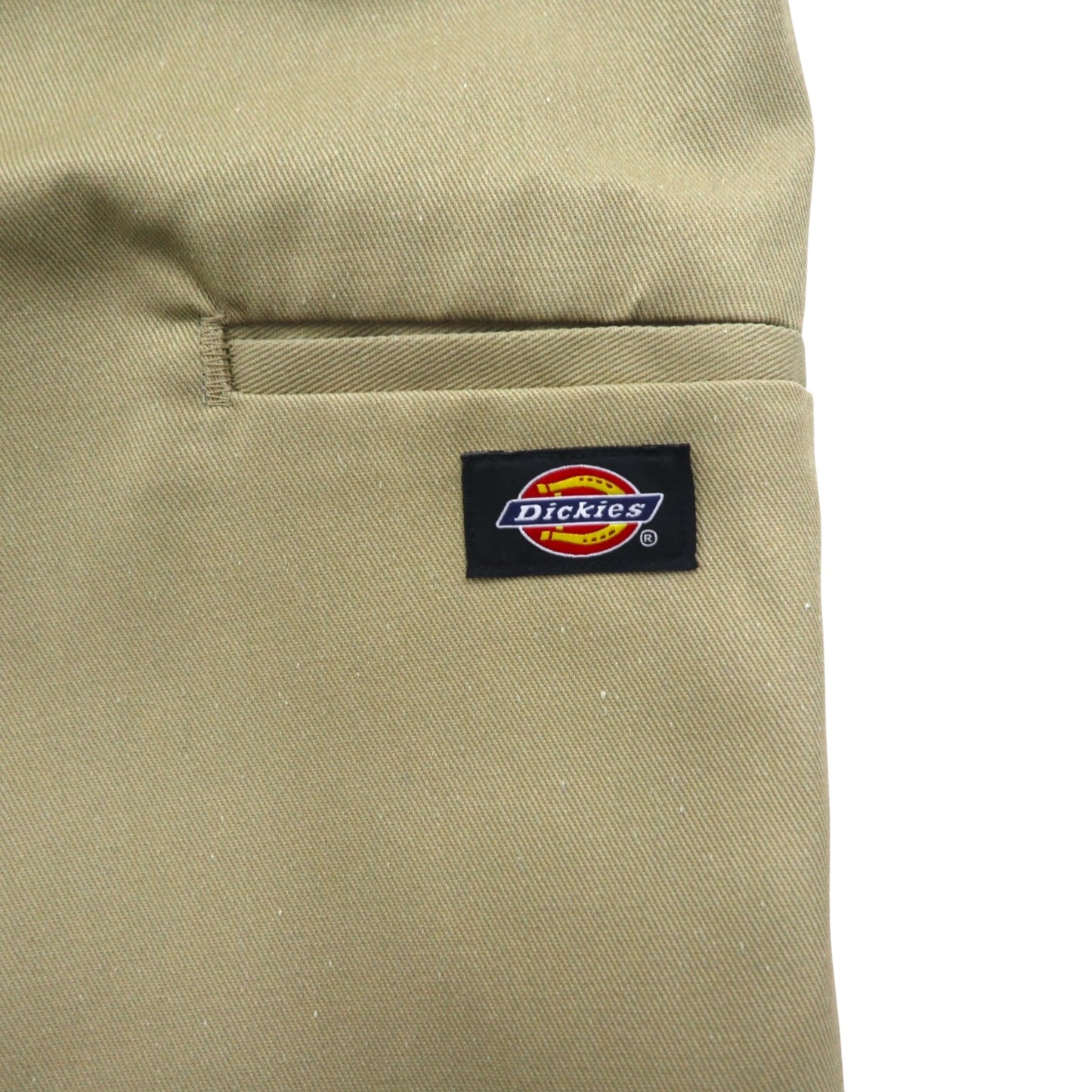 Dickies リラックスフィット RELAXED FIT T/Cツイル ショート ワークパンツ ハーフパンツ L ベージュ WR640 未使用品