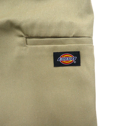 Dickies リラックスフィット RELAXED FIT T/Cツイル ショート ワークパンツ ハーフパンツ L ベージュ WR640 未使用品