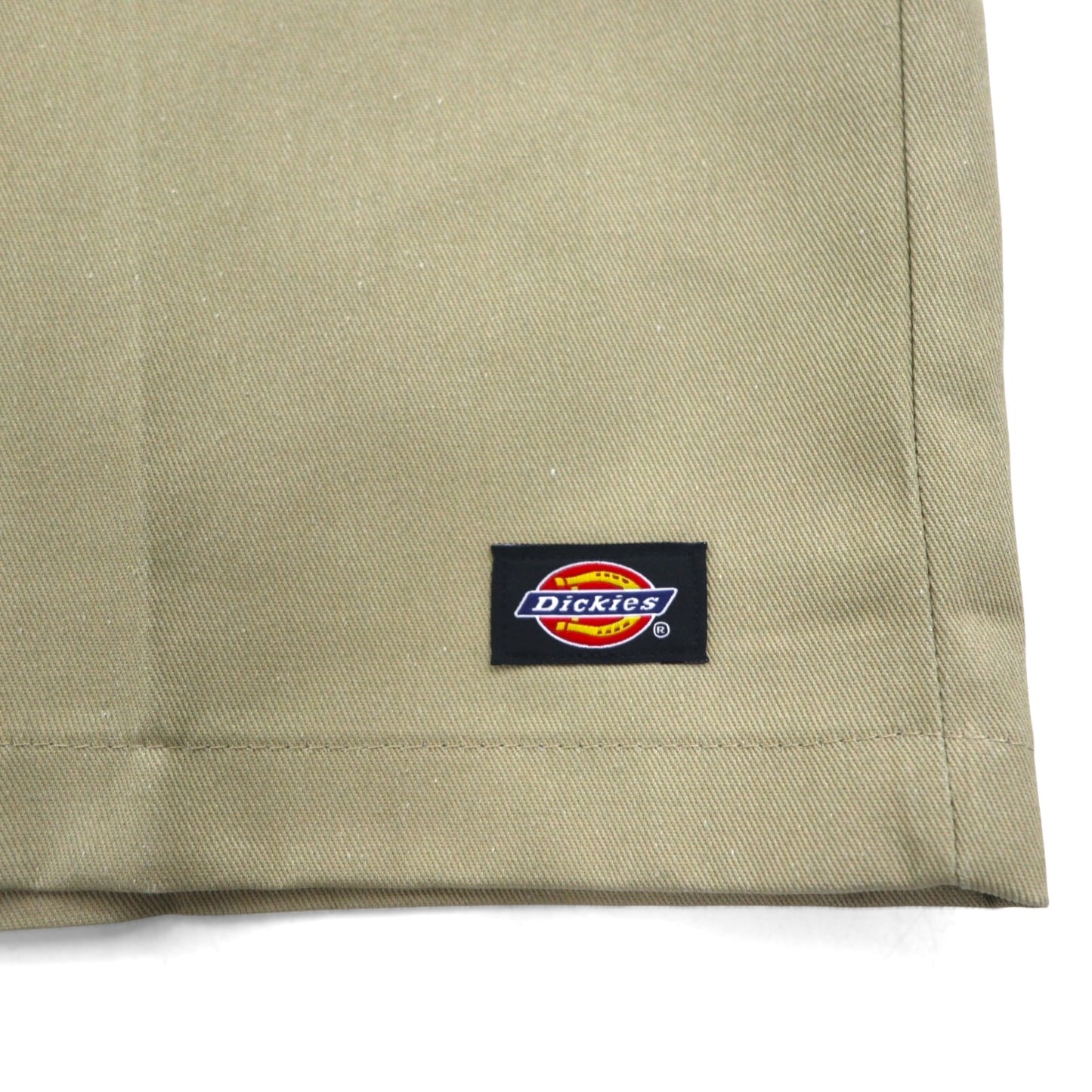 Dickies リラックスフィット RELAXED FIT T/Cツイル ショート ワークパンツ ハーフパンツ L ベージュ WR640 未使用品