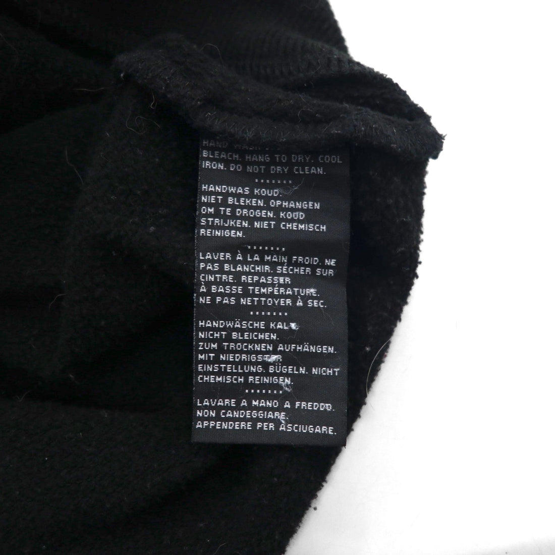 HARLEY DAVIDSON Zip Hoodie, XL, Black, Short Length, One-Point Logo Embroidery, Oversized