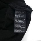 HARLEY DAVIDSON Zip Hoodie, XL, Black, Short Length, One-Point Logo Embroidery, Oversized