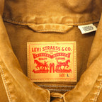 Levi's Duck Work Trucker Jacket, Sunrise, Brown, Size L, A4820-0004
