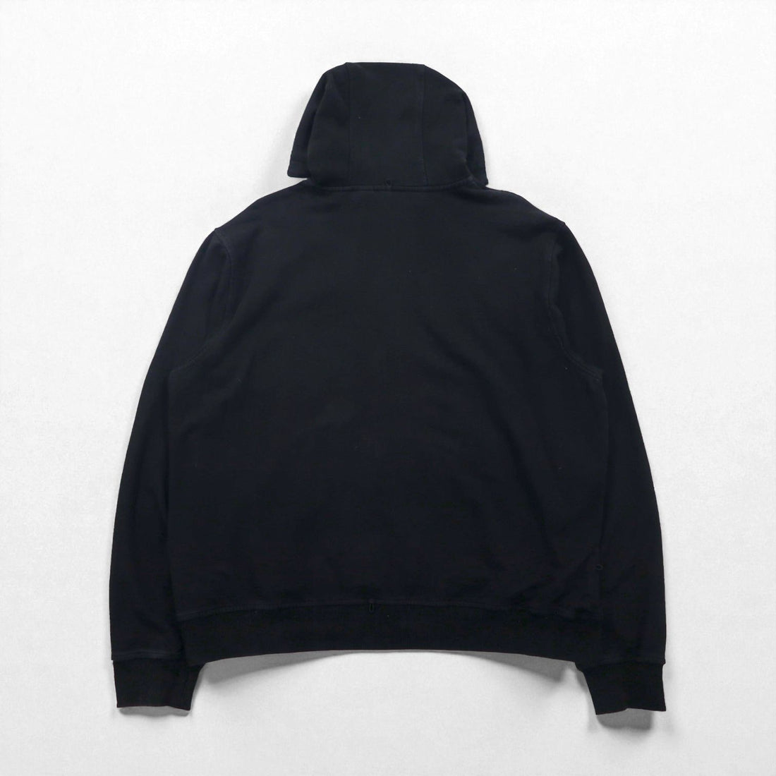 HARLEY DAVIDSON Zip Hoodie, XL, Black, Short Length, One-Point Logo Embroidery, Oversized