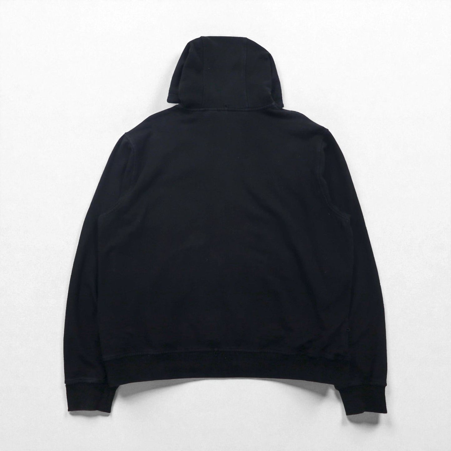 HARLEY DAVIDSON ジップパーカー XL ブラック 短丈 ワンポイントロゴ 刺繍 オーバーサイズ