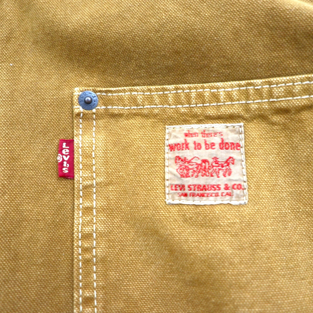 Levi's Duck Work Trucker Jacket, Sunrise, Brown, Size L, A4820-0004