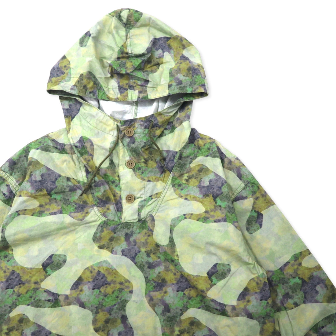 JOHNBULL Light Weather Anorak Parka Snow Parka M Khaki Camouflage Cotton JM231S07