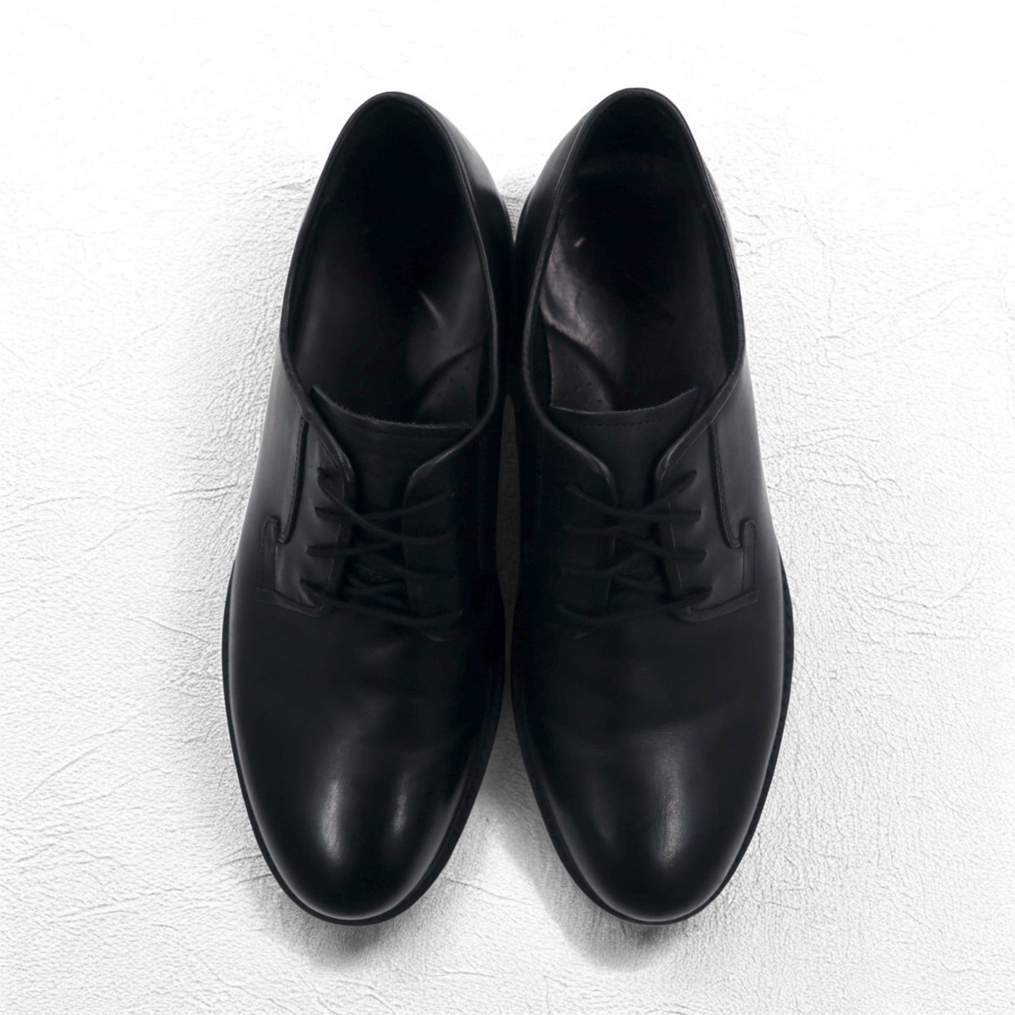 SATURDAYS NYC Plain Toe Dress Shoes 28cm Black Leather Cowhide Ali Black Shoe M22106AL01
