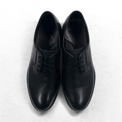 SATURDAYS NYC Plain Toe Dress Shoes 28cm Black Leather Cowhide Ali Black Shoe M22106AL01