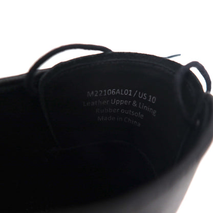 SATURDAYS NYC Plain Toe Dress Shoes 28cm Black Leather Cowhide Ali Black Shoe M22106AL01