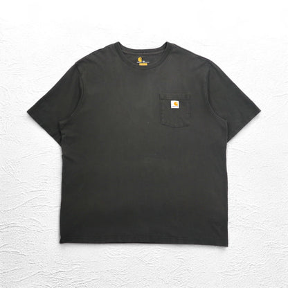 carhartt オリジナルフィット ポケット Tシャツ ポケTee 2XL ORIGINAL FIT カーキ ビッグサイズ