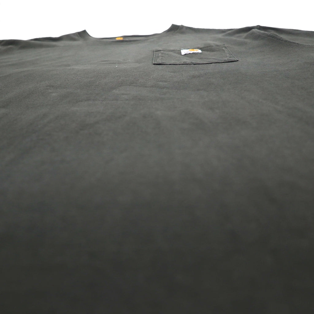 carhartt オリジナルフィット ポケット Tシャツ ポケTee 2XL ORIGINAL FIT カーキ ビッグサイズ