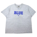 日本然リトテ-古着オンライン-NIKE 90年代 センタースウォッシュ プリント Tシャツ XXL グレー コットン TEAMタグ NCAA カレッジ Kentucky Wildcats ビッグサイズ-NIKE 90's Center Swoosh Print T-Shirt XXL Gray Cotton TEAM Tag NCAA College Kentucky Wildcats Big Size