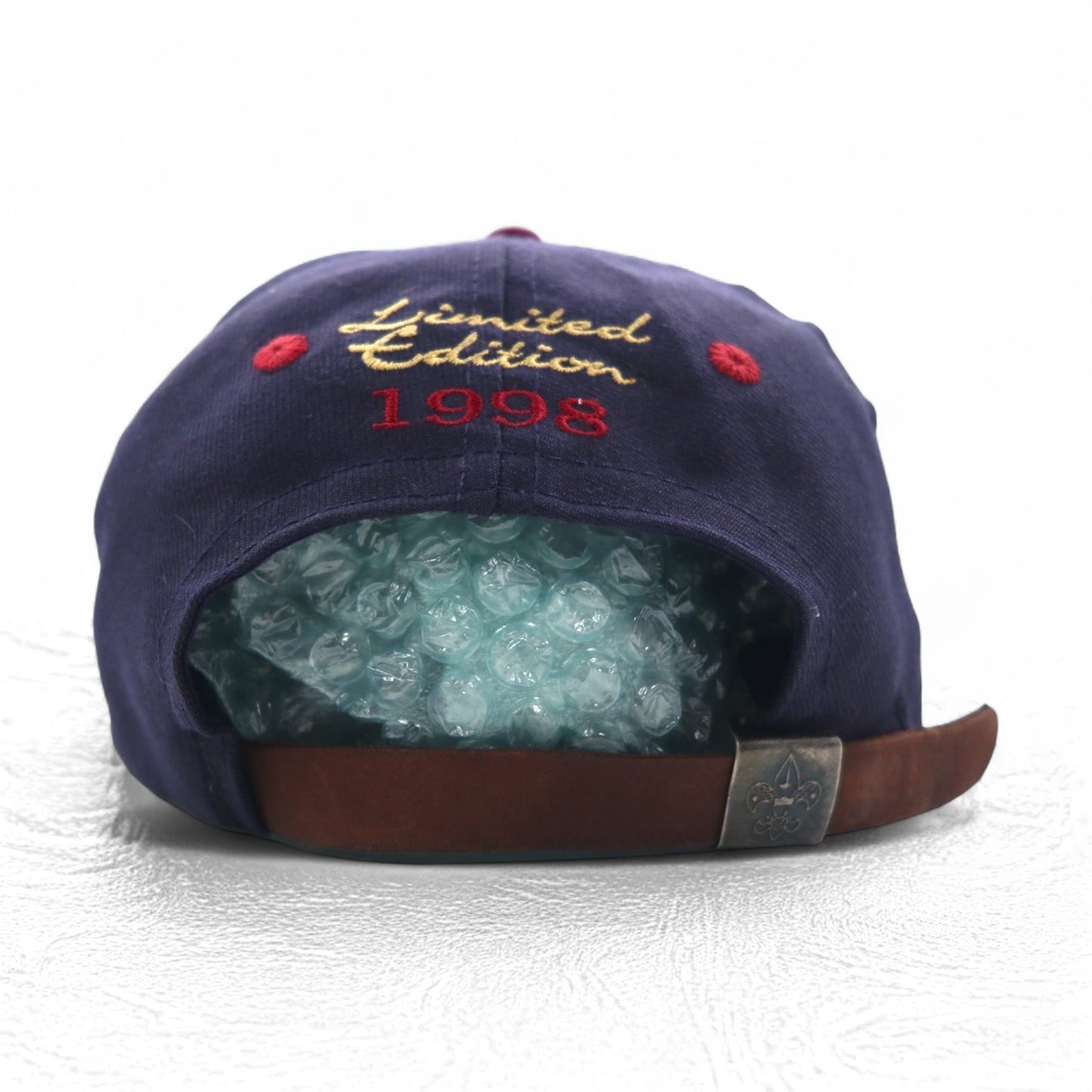 USA製 90年代 BSA ボーイスカウト バイカラー ベースボールキャップ FREE ベルト 星条旗 Boy Scouts of America