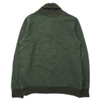 BLUE / BLUE Shawl Collar Sweatshirt ONE Khaki Cotton Collar Nep Made in Japan Unused