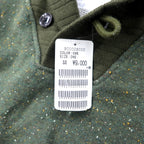 BLUE / BLUE Shawl Collar Sweatshirt ONE Khaki Cotton Collar Nep Made in Japan Unused