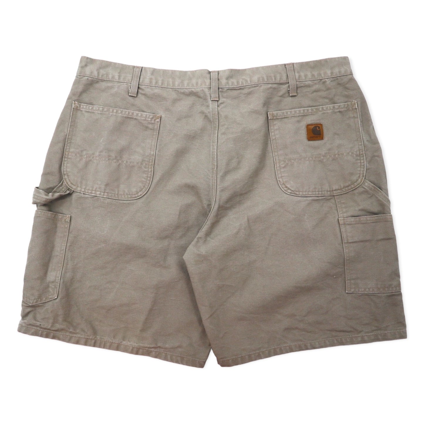 Carhartt ダック ワークショーツ ペインター ハーフパンツ 42 カーキ コットン WASHED DUCK WORK SHORT B25