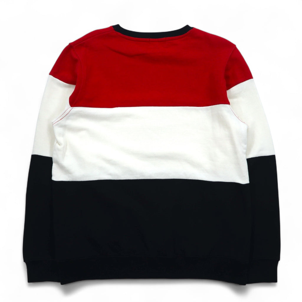 Vintage PONY Crewneck Sweatshirt スウェット L レッド ホワイト ブラック トリコロール