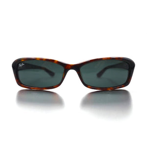Ray-Ban スクエア レクタングル サングラス ブラウン ベッコウ RB2163 1060/71 59-15 140 3N