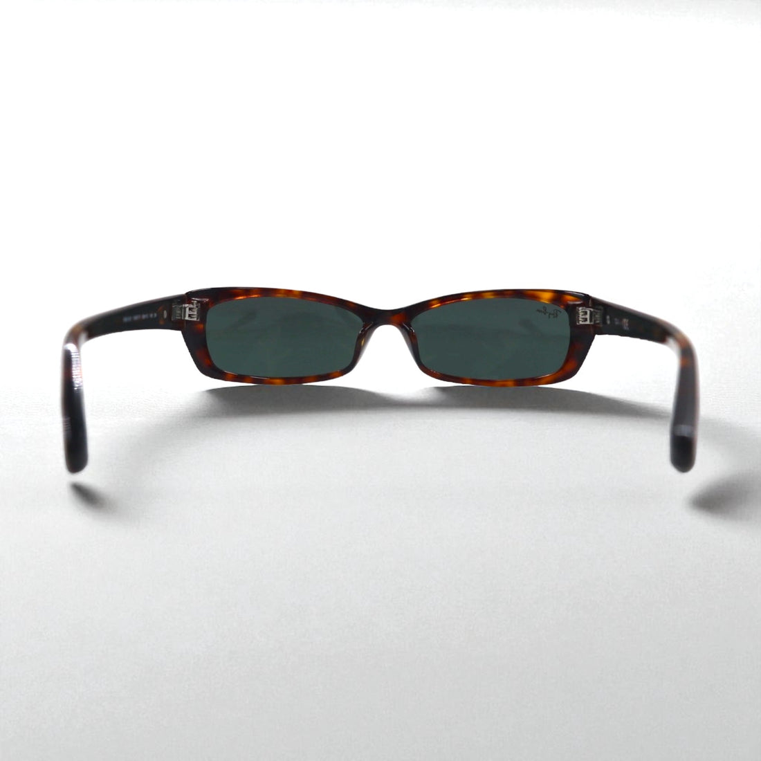 Ray-Ban Square Rectangle Sunglasses, Brown Tortoiseshell, RB2163, 1060/71, 59-15, 140mm, 3N