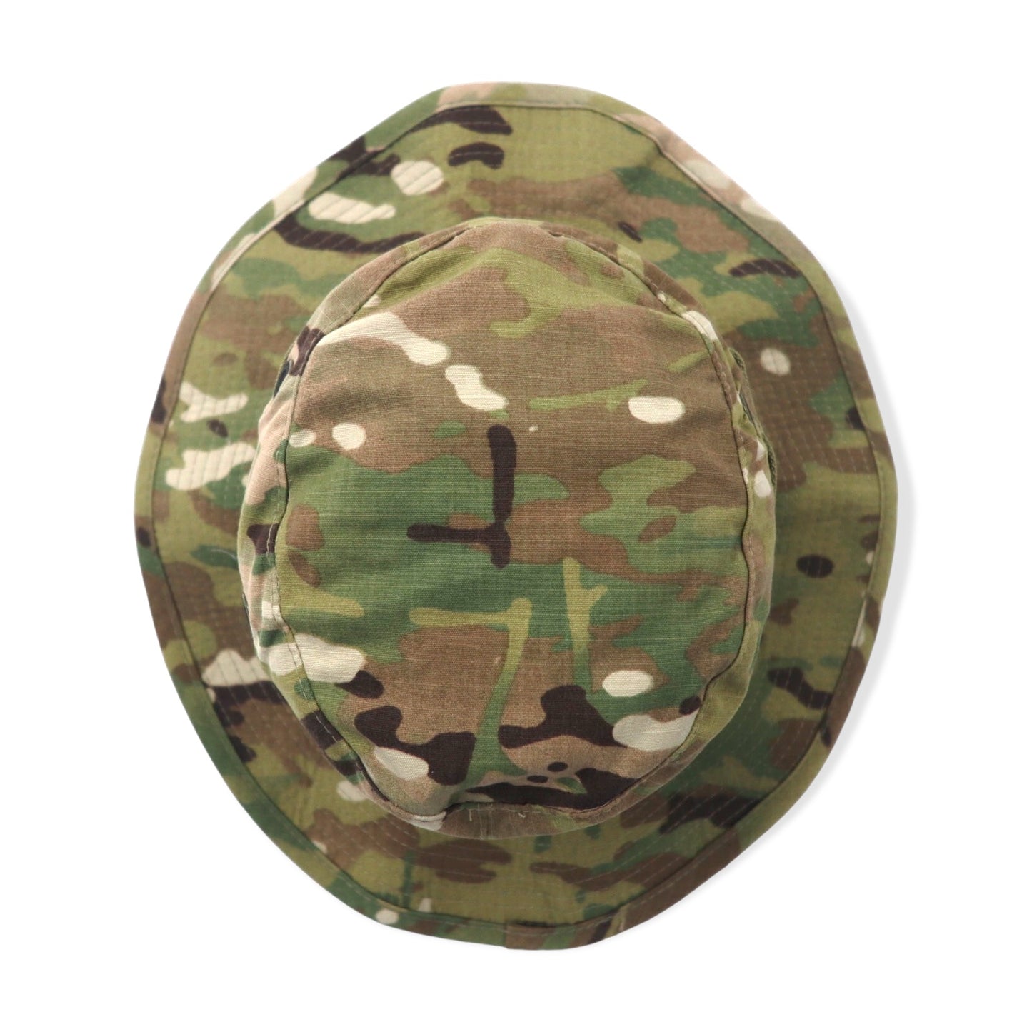 US ARMY サファリハット 58.7cm カーキ カモフラ ミリタリー HAT SUN WEATHER UNIFORM TYPE Ⅵ 8415-01-579-9210 BERNARD CAP Co.