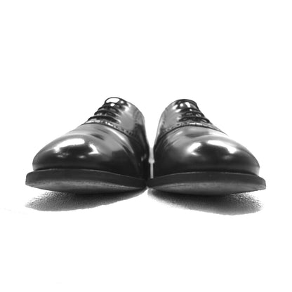 Johnston & Murphy クォーターブローグ ドレスシューズ 28cm ブラック レザー メダリオン 内羽根 93530