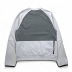 NIKE Sweatshirt NSW TE Fleece L/S Crew S Grey Cotton Swoosh DD5258077