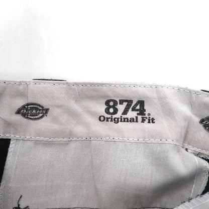 Dickies 874 Original Fit Work Chino Pants, Black, XL, Oversized