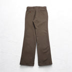 Levi's 80年代 USA製 Action Slacks スタプレ STA-PREST スラックスパンツ L ブラウン ロケットTALONジップ