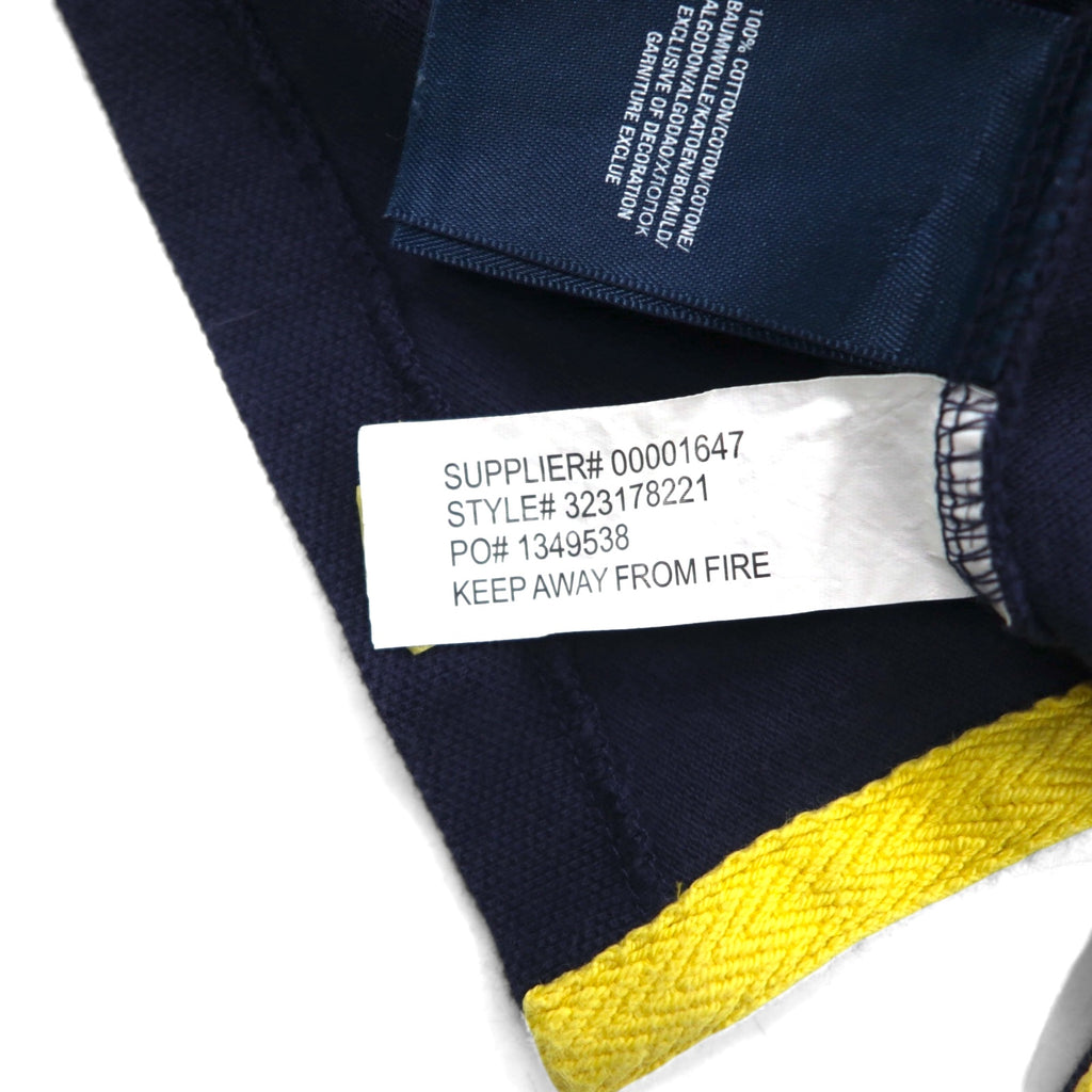 Polo by Ralph Lauren 90年代 ロゴ刺繍 ポロシャツ S ネイビー 鹿の子 R.L.COUNTY RIDERS & JOCKEY CLUB