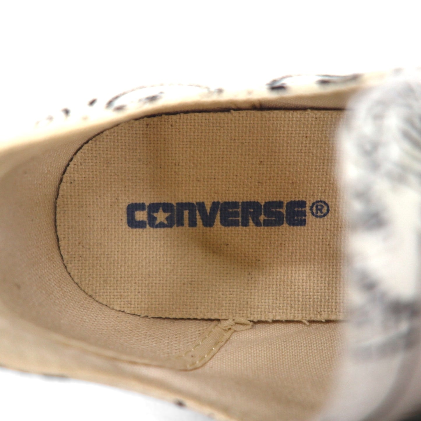 CONVERSE オールスター ALL STAR バンダナ BANDANA OX スニーカー 27.5cm ホワイト ペイズリー柄 1SC825