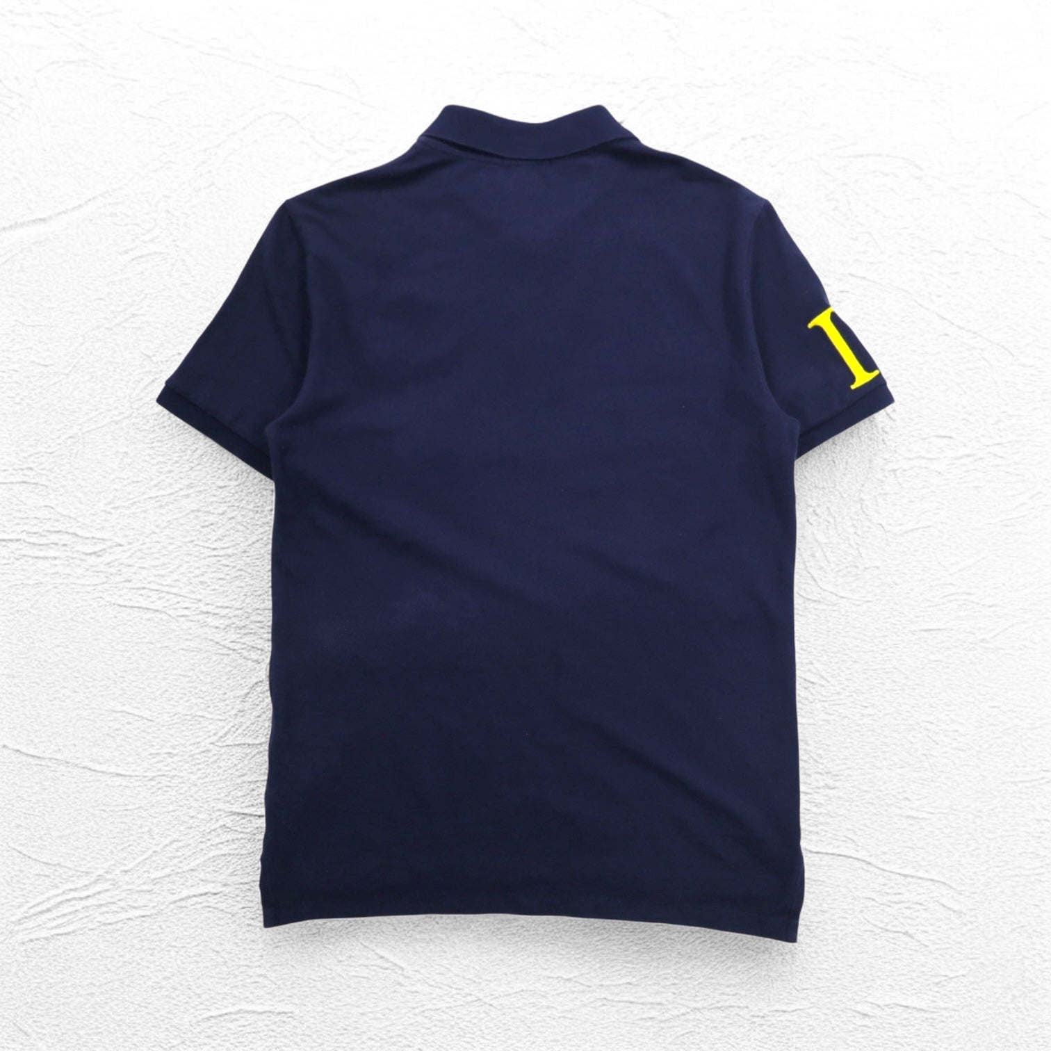 Polo by Ralph Lauren 90年代 ロゴ刺繍 ポロシャツ S ネイビー 鹿の子 R.L.COUNTY RIDERS & JOCKEY CLUB